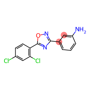 3-(5-(2,4-dichlorophenyl)-1,2,4-oxadiazol-3-yl)phenylamine