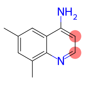 6,8-Dimethylquinolin-4-amine, 4-Amino-6,8-dimethyl-1-azanaphthalene