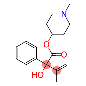 α-(1-Methylethenyl)-α-hydroxybenzeneacetic acid 1-methyl-4-piperidyl ester