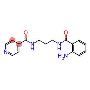 4-Pyridinecarboxamide, N-[3-[(2-aminobenzoyl)amino]propyl]-