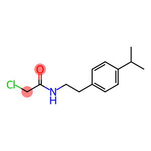 2-氯-N-[2-(4-丙-2-基苯基)乙基]乙酰胺