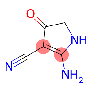 1H-Pyrrole-3-carbonitrile, 2-amino-4,5-dihydro-4-oxo-