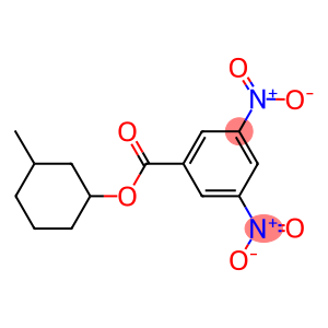 3-methylcyclohexyl 3,5-bisnitrobenzoate