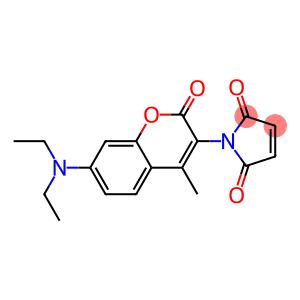 N-(4-(7-(diethylamino)-4-methylcoumarin-3-yl))maleimide