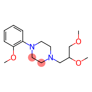 1-(2,3-dimethoxypropyl)-4-(2-methoxyphenyl)piperazine