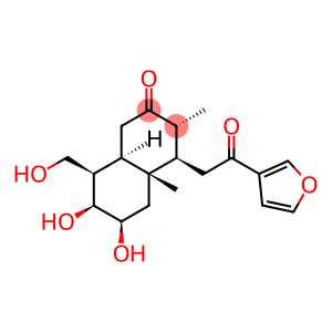 (3R)-4β-[2-(3-Furanyl)-2-oxoethyl]-3,4,4a,5,6,7,8,8aα-octahydro-6β,7β-dihydroxy-8β-(hydroxymethyl)-3α,4aβ-dimethyl-2(1H)-naphthalenone