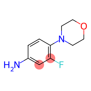 3-fluoro-4-morpholin--4-yl-phenylamine