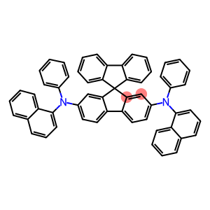 N<sup>2<|sup>,N<sup>7<|sup>-Di-1-naphthalenyl-N<sup>2<|sup>,N<sup>7<|sup>-diphenyl-9,9'-spirobi[9H-fluorene]-2,7-diamine