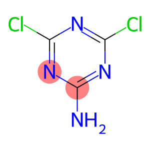 2,4-Dichloro-1,3,5-triazine-6-amine