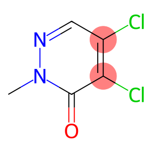 4,5-dichloro-2-methyl-3(2h)-pyridazinon