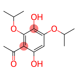 1-(3,6-DIHYDROXY-2,4-DIISOPROPOXYPHENYL)ETHANONE