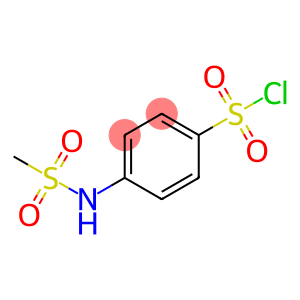4-甲磺酰氨基苯-1-磺酰氯化