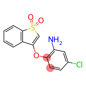 3-(2-amino-4-chlorophenoxy)benzo[b]thiophene 1,1-dioxide