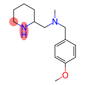 N-[(4-METHOXYPHENYL)METHYL]-N-METHYL-2-PIPERIDINEMETHANAMINE