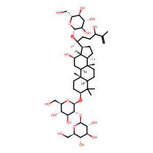 20-(β-D-Glucopyranosyloxy)-12β,24-dihydroxy-5α-dammara-25-ene-3β-yl 2-O-β-D-glucopyranosyl-β-D-glucopyranoside