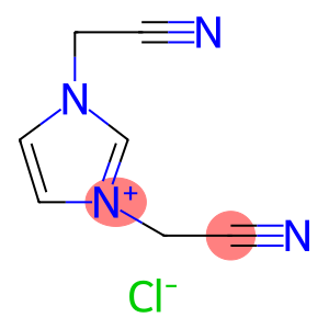 1,3-双(氰基甲基)-1H-咪唑-3-氯化鎓