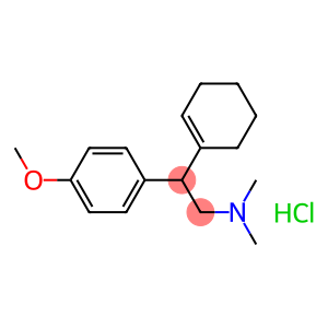 2-Cyclohexenyl-2-(4-methoxyphenyl)-N,N -dimethylethanamine hydrochloride