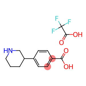4-(哌啶-3-基)苯甲酸 2,2,2-三氟乙酸(1:1)