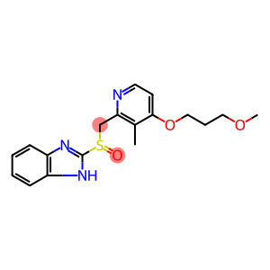 4,5,6,7-tetradeuterio-2-[[4-(3-methoxypropoxy)-3-methylpyridin-2-yl]methylsulfinyl]-1H-benzimidazole