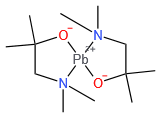 Bis(1-dimethylamino-2-methyl-2-propanolate)lead(II)