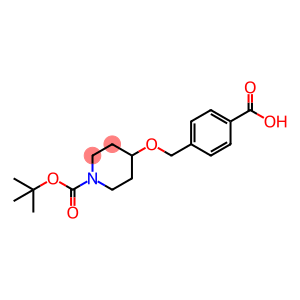 4-{[1-(tert-butoxycarbonyl)piperid-4-yloxy]methyl}benzoic acid