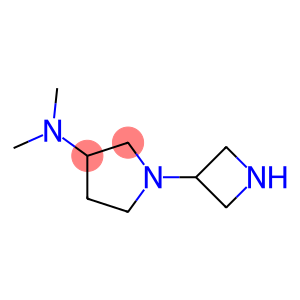 1-(AZETIDIN-3-YL)-N,N-DIMETHYLPYRROLIDIN-3-AMINE
