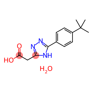 5-(4-(1,1-dimethylethyl)phenyl)-1H-1,2,4-Triazole-3-acetic acid