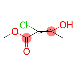 2-Butenoic  acid,  2-chloro-3-hydroxy-,  methyl  ester,  radical  ion(1+),  (2E)-