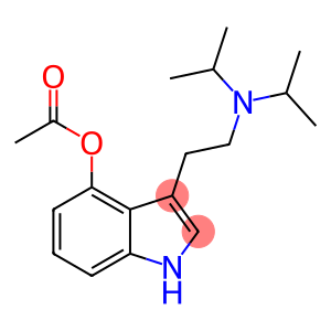 1H-Indol-4-ol,3-[2-[bis(1-Methylethyl)aMino]ethyl]-, 4-acetate
