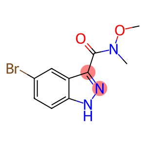 5-bromo-N-methoxy-N-methyl-1H-indazole-3-carboxamide