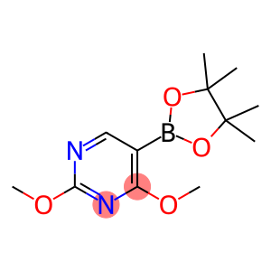 Pyrimidine, 2,4-dimethoxy-5-(4,4,5,5-tetramethyl-1,3,2-dioxaborolan-2-yl)-