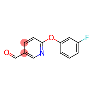 3-Pyridinecarboxaldehyde, 6-(3-fluorophenoxy)-