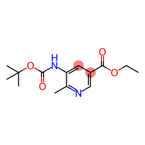 乙基 5-((叔-丁氧羰基)氨基)-6-甲基尼古丁酯
