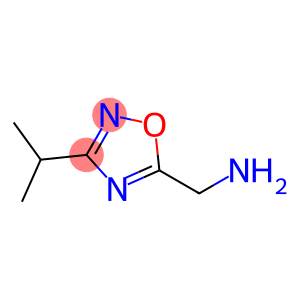 1,2,4-Oxadiazole-5-methanamine, 3-(1-methylethyl)-