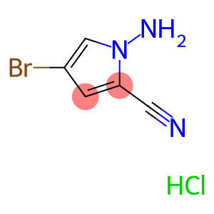 1-AMINO-4-BROMOPYRROLE-2-CARBONITRILE,HCL