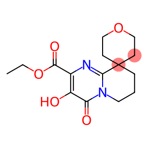 Ethyl 3'-hydroxy-4'-oxo-2,3,4',5,6,6',7',8'-octahydrospiro[pyran-4,9'-pyrido[1,2-a]pyrimidine]-2'-carboxylate