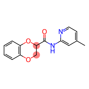 N-(4-methylpyridin-2-yl)-2,3-dihydro-1,4-benzodioxine-2-carboxamide