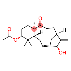 (3S,4aR,6E,8S,10R,13aR)-3-(Acetyloxy)-1,2,3,4,4a,5,8,9,10,11,12,13a-dodecahydro-8-hydroxy-4,4,13a-trimethyl-9-methylene-7,10-methano-13H-benzocycloundecen-13-one