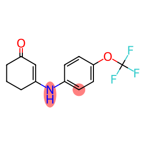 3-[4-(trifluoromethoxy)anilino]cyclohex-2-en-1-one