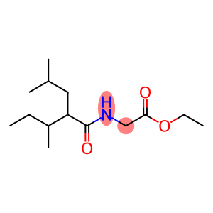 ethyl N-(2-sec-butyl-3-methyl-1-oxopentyl)glycinate