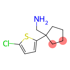 {[1-(5-Chloro-2-thienyl)cyclopentyl]methyl}amine hydrochloride