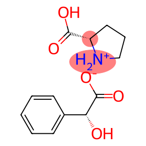L-prolinium (R)-alpha-hydroxybenzeneacetate