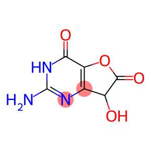 Furo[3,2-d]pyrimidine-4,6(3H,7H)-dione,  2-amino-7-hydroxy-