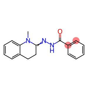 (3,4-Dihydro-1-methyl-2(1H)-quinolyidene)hydrazidebenzoicacid