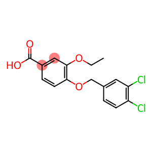 4-[(3,4-dichlorophenyl)methoxy]-3-ethoxy-benzoic acid