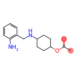 4-[[(2-aminophenyl)methyl]amino]cyclohexyl acetate