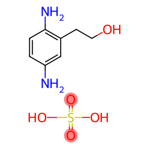 3-(2-hydroxyethyl)-p-phenylenediammonium sulphate