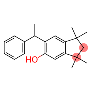 1,1,3,3-tetramethyl-6-(1-phenylethyl)indan-5-ol