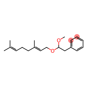 (E)-[2-(3,7-dimethyl-2,6-octadienyloxy)-2-methoxyethyl]benzene