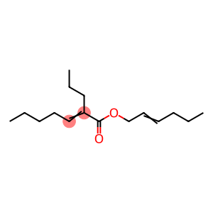 2-Propyl-2-heptenoic acid 2-hexenyl ester
